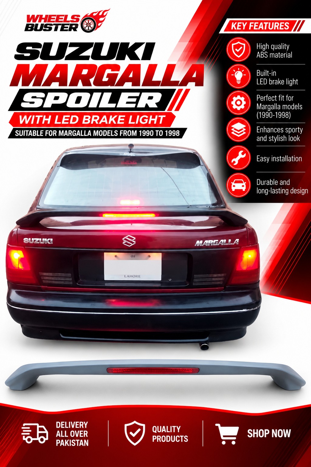 Suzuki Margalla Spoiler