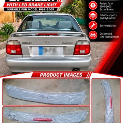 suzuki baleno spoiler