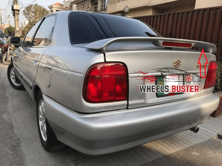 Suzuki Baleno Spoiler (19982005) Wheels Buster