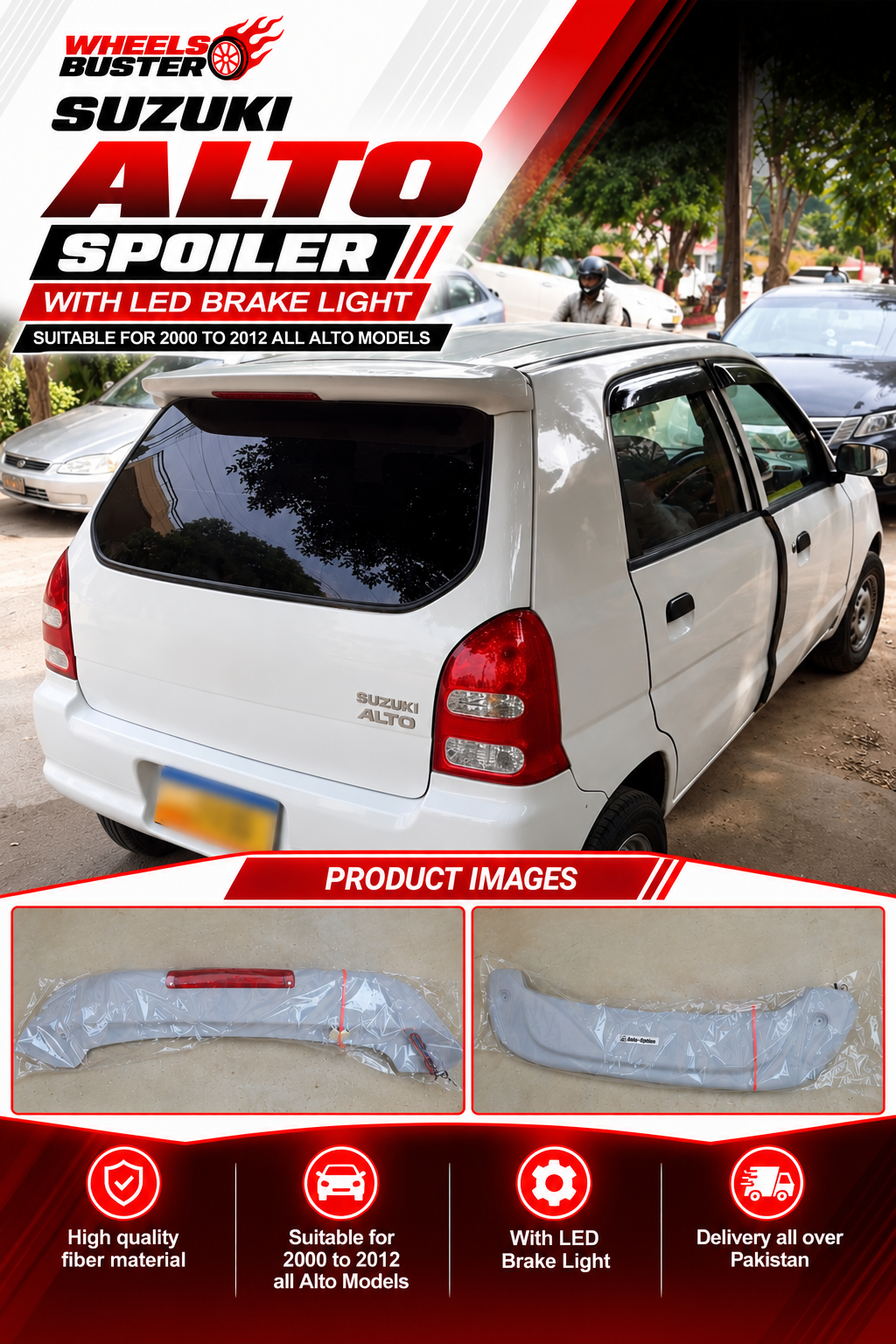 Suzuki Alto Spoiler (2000-2012)