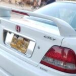 honda city trunk spoiler