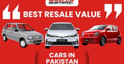 Pakistan's Top 8 Cars by Resale Value