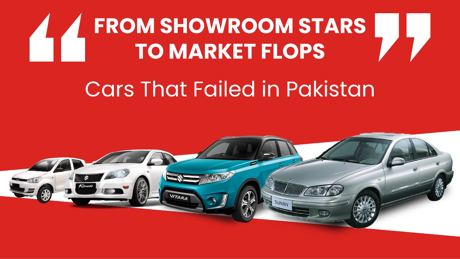 Flop Cars in Pakistan