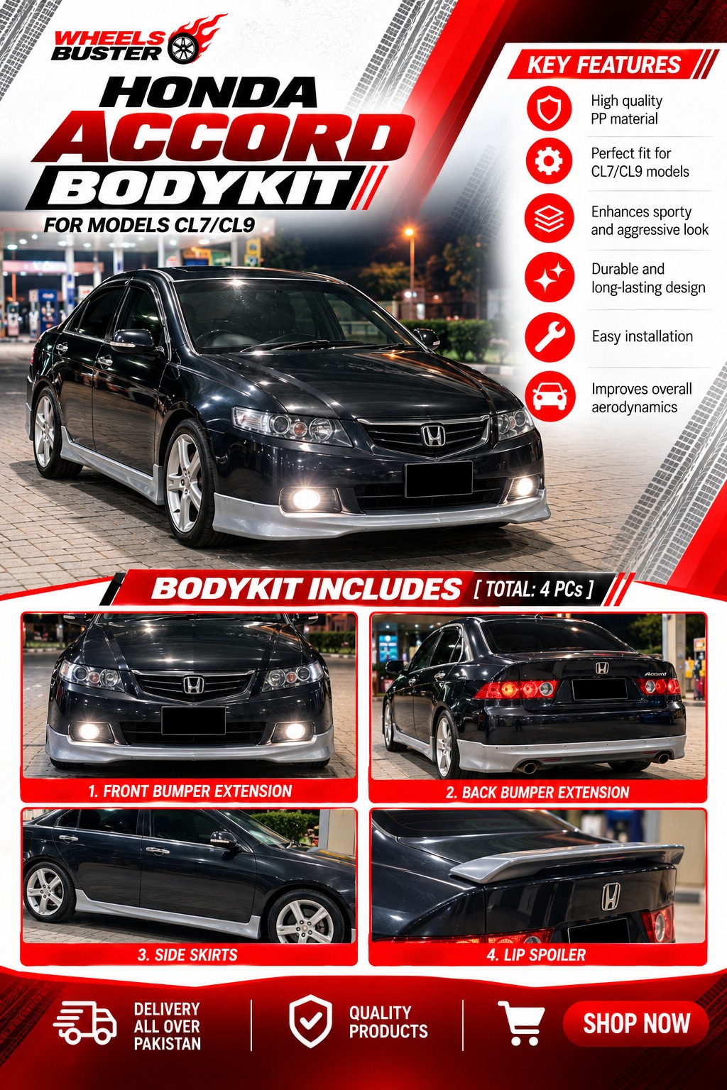 Honda Accord Bodykit (CL7CL9)