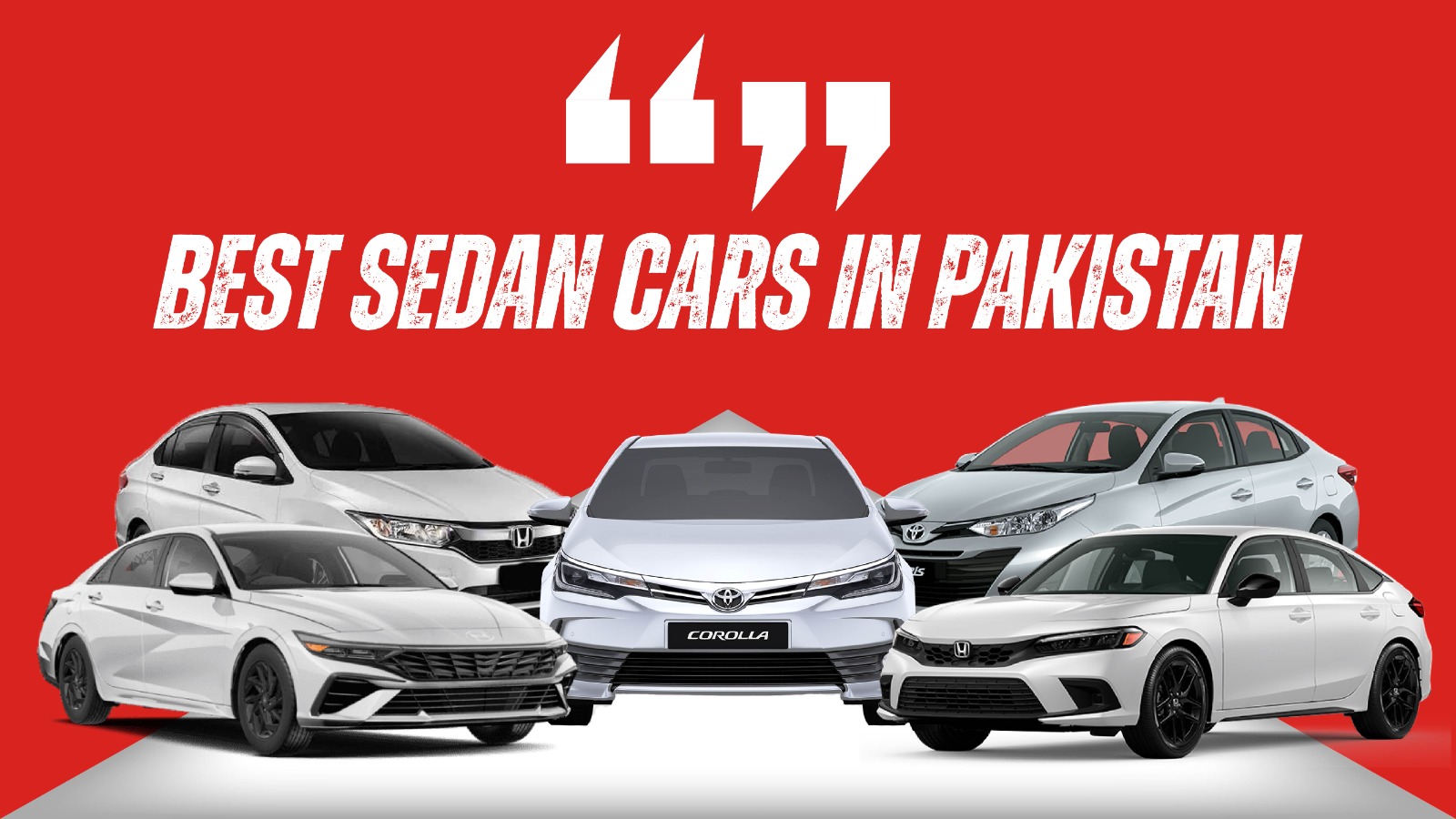 Best Sedan Cars in Pakistan