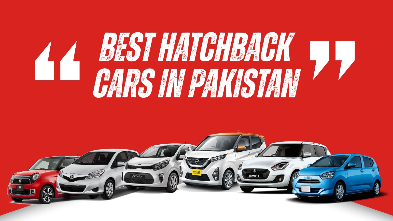 Best Hatchback Cars in Pakistan