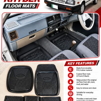Suzuki Khyber Floor Mats (PVC Rubber)