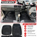 Suzuki Mehran Floor Mats (PVC Rubber)
